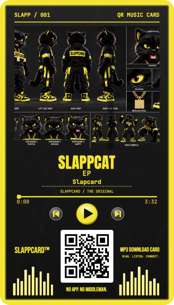 Sample card: Slappcat · EP